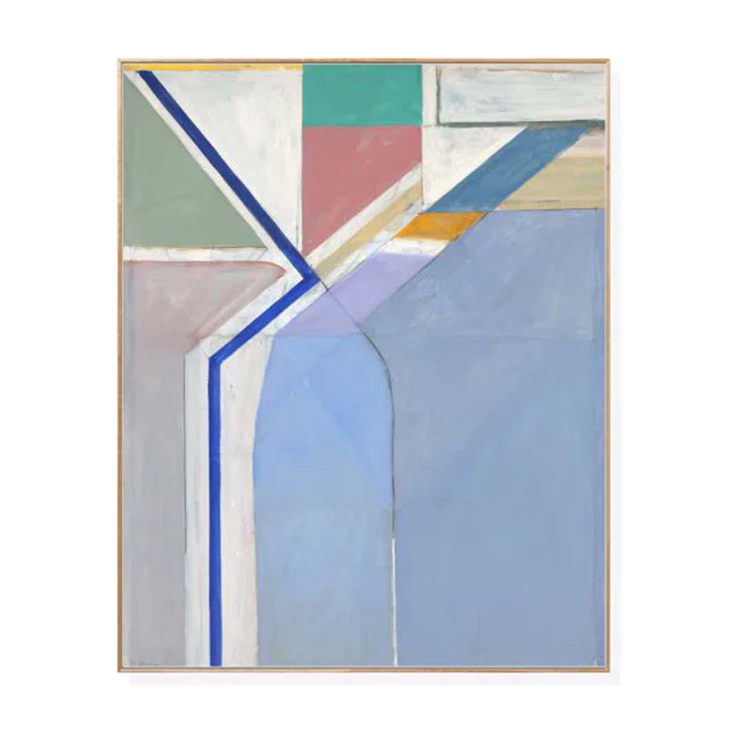 ディーベンコーン：Ocean Park No.24 フレーム付ポスター：ポスター