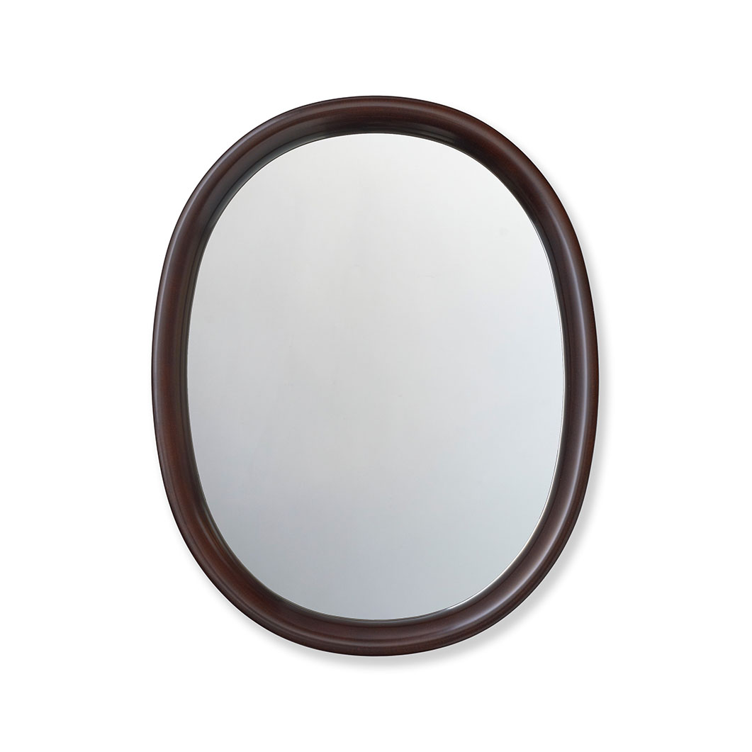 柳 宗理 曲木鏡 小判小 古代色(曲木鏡 小判小 古代色)：ホーム