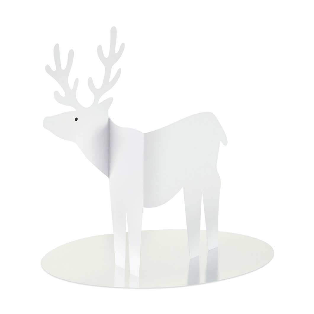 限定ステッカー付き】MoMA クリスマスカード 2025 Reindeer on Pond