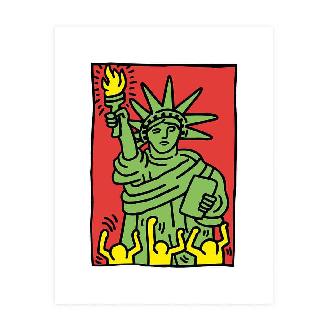 キース・へリング：Liberty ポスター(Liberty)：ポスター & アーティスト