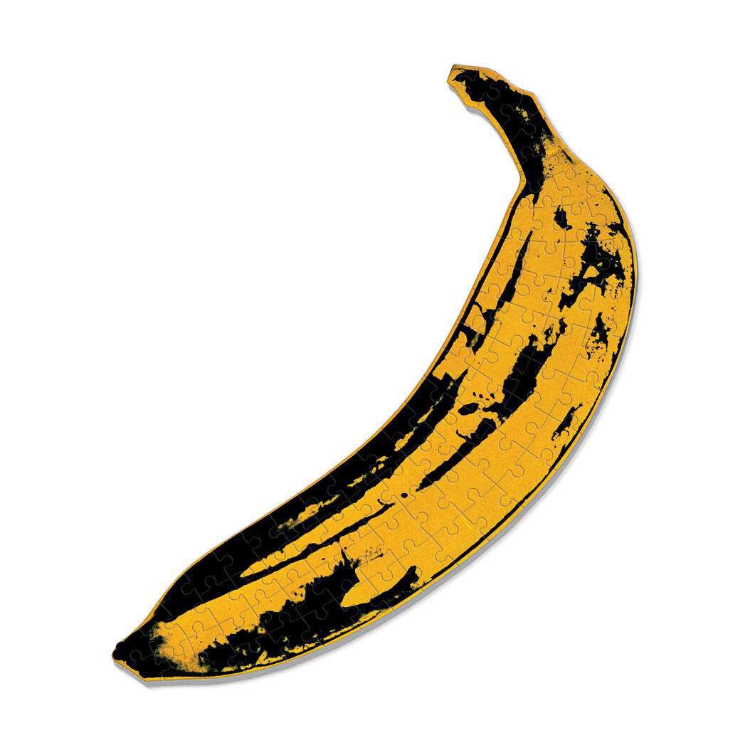 Andy Warhol ミニ シェイプ パズル バナナ(バナナ)：キッズ