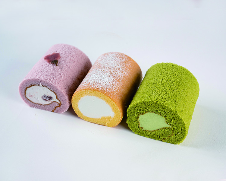 春の三色ロール-モンシェールのロールケーキ｜「堂島ロール」のモン