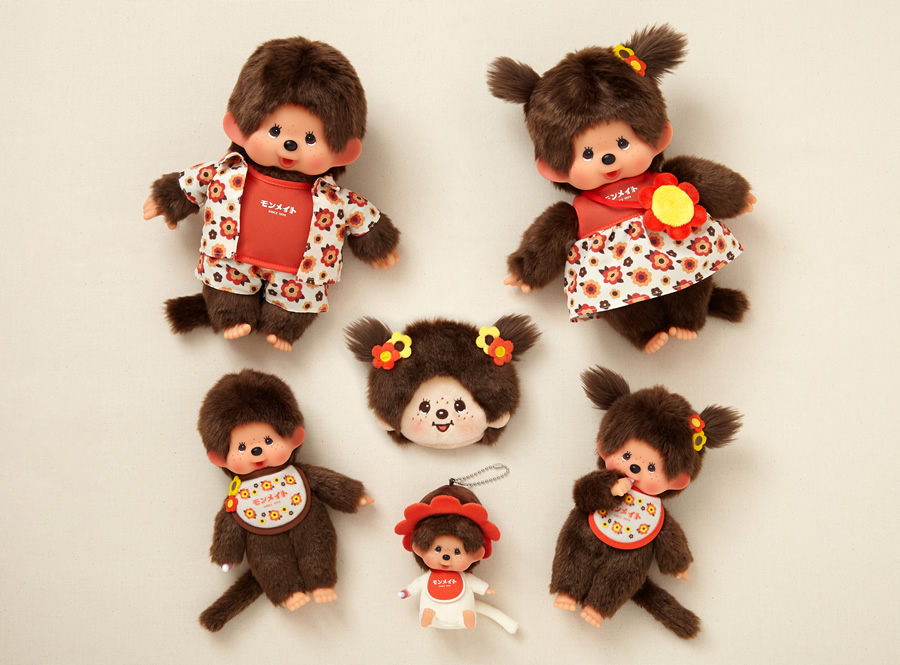 レトロなオレンジのお花柄♪ モンメイトシリーズ発売のお知らせ