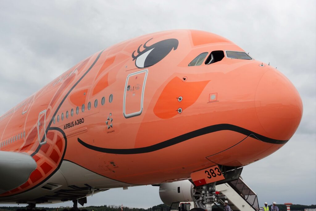 ANAが誇る超大型機FLYING HONU（フライングホヌ）ついに全機が日本に