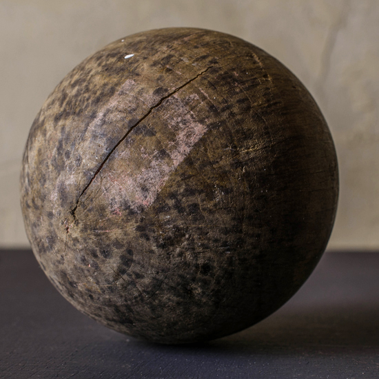 古道具・木製ボール | アンティーク雑貨・monotoba