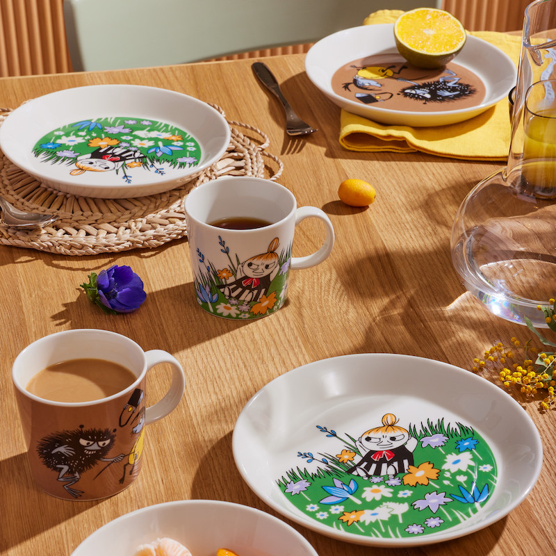 ムーミン クラシック プレート 19cm リトルミイ(メドウ) | ムーミン