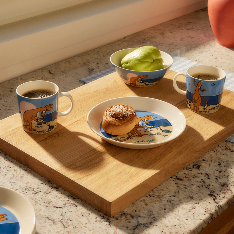 ムーミン クラシック プレート 19cm スニフ ブルー | ムーミン