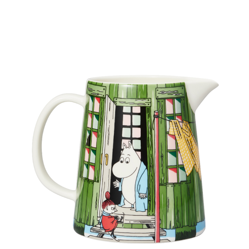 ムーミン バスハウス 蓋付ピッチャー 1.0L | ムーミン アラビア【公式