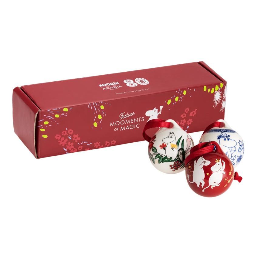 ムーミン フェスティブ モーメント ミニオーナメント 3個セット