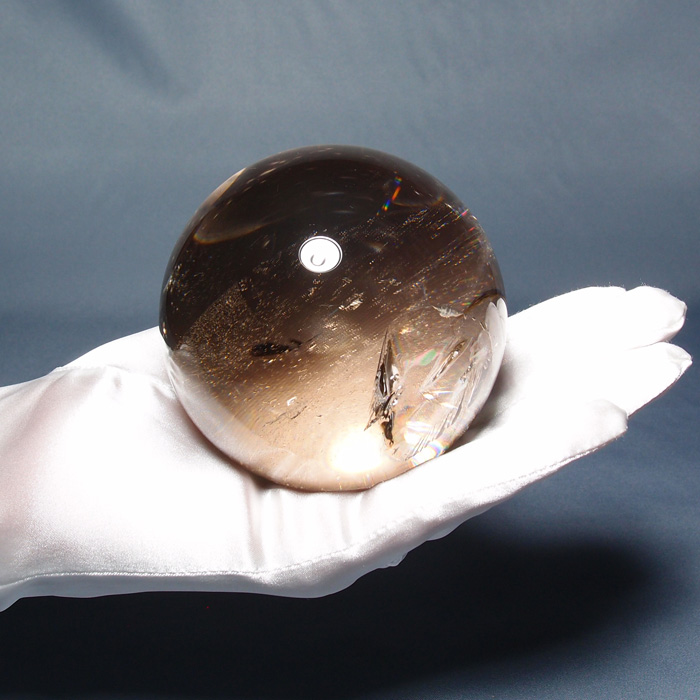 G1252 煙水晶玉（スモーキークォーツ） 水晶丸玉 水晶天然石専門店