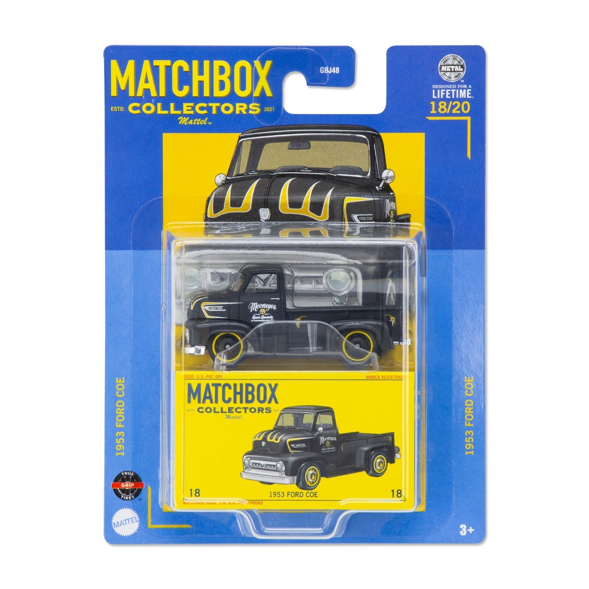 Match Box MOONEYES 1953 Ford COE