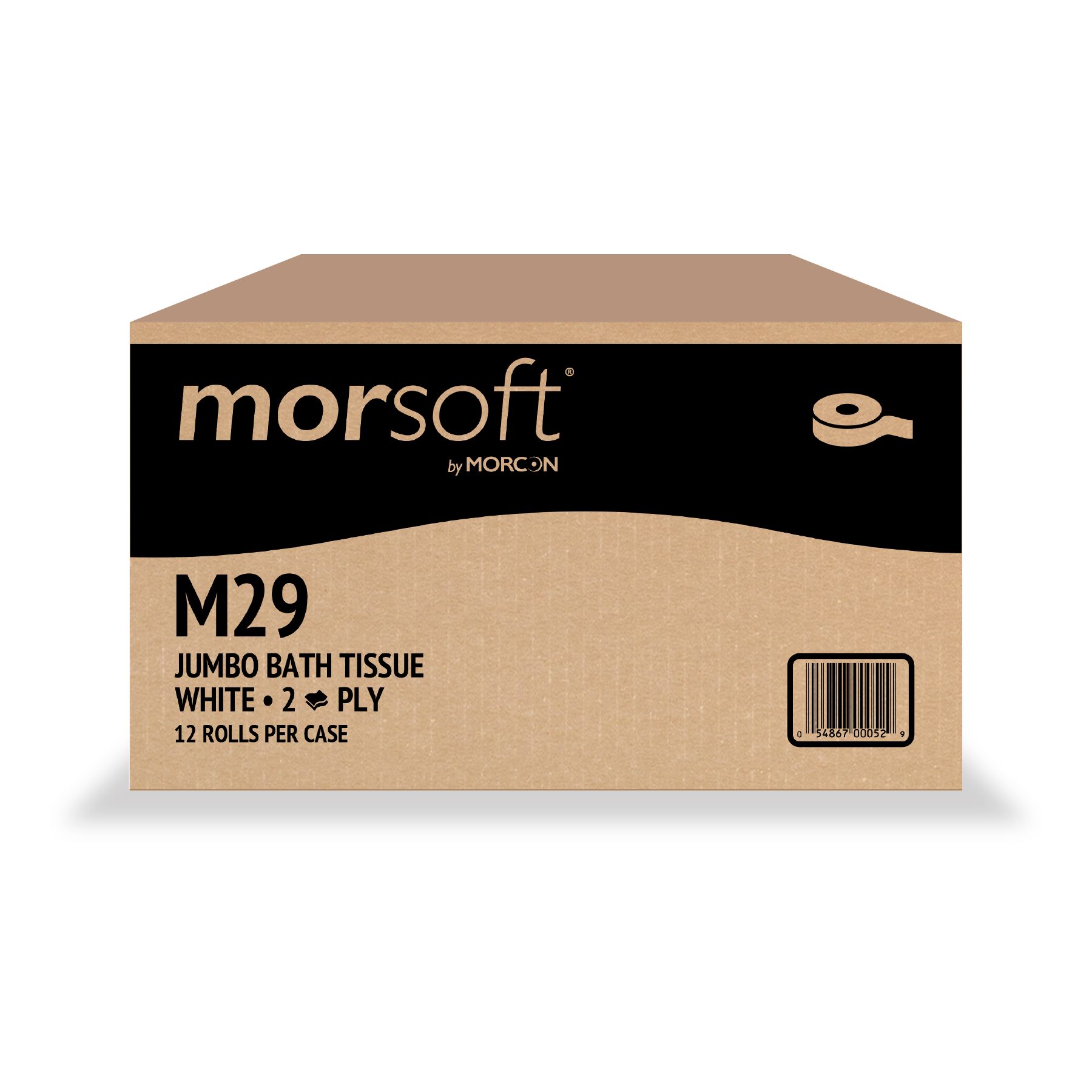 Affordable 2-Ply Jumbo Roll Tissue | Morsoft® M29 from Morcon Inc.