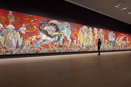 村上隆の五百羅漢図展」作品紹介#1～《五百羅漢図》&mdash