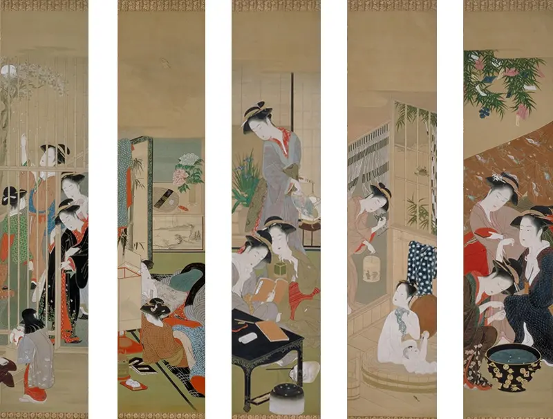 婦女風俗十二ケ月図 – MOA美術館 | MOA MUSEUM OF ART