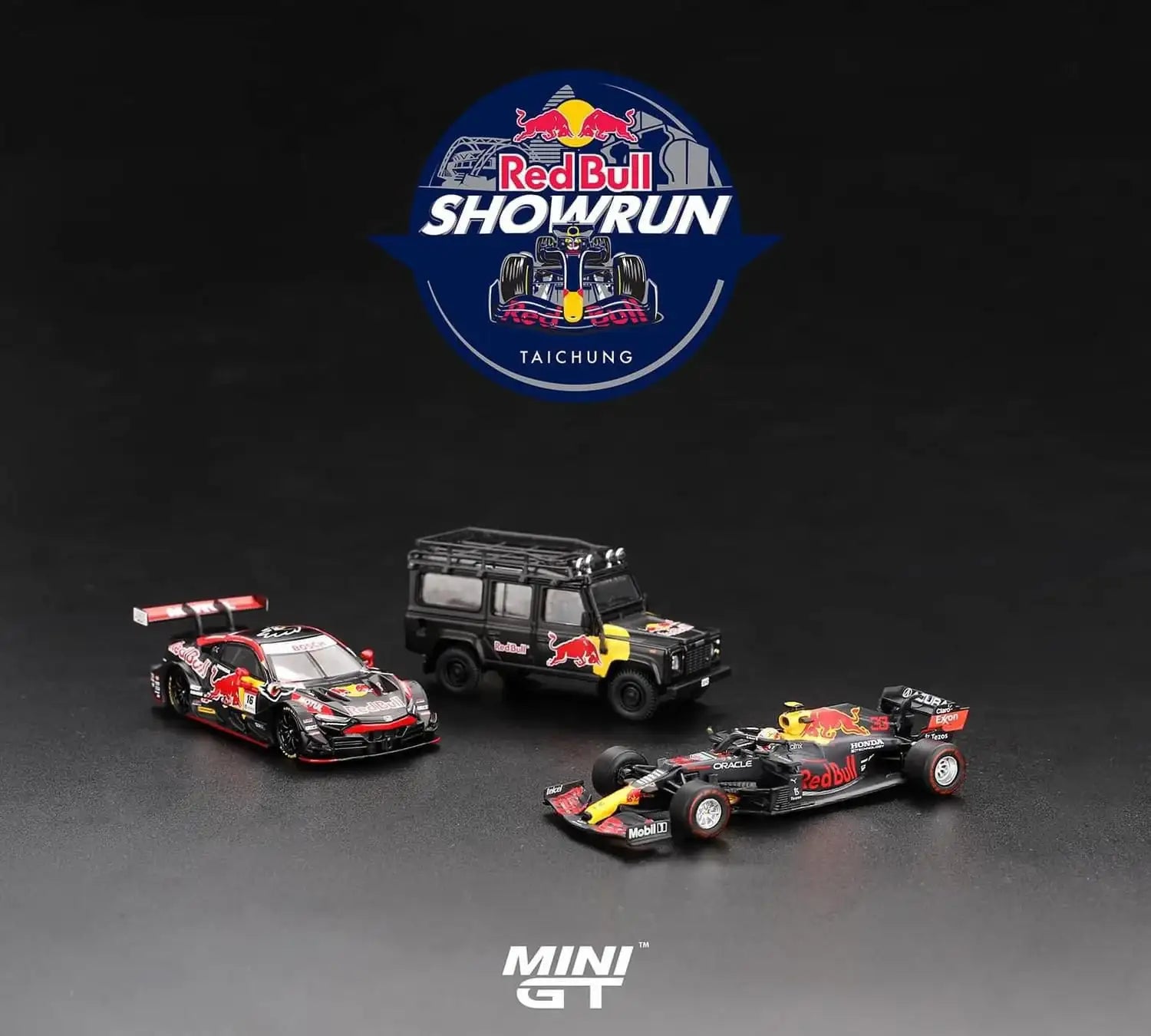 MINI GT x 2024 Taichung Red Bull F1 Showrun Exclusive Red Bull