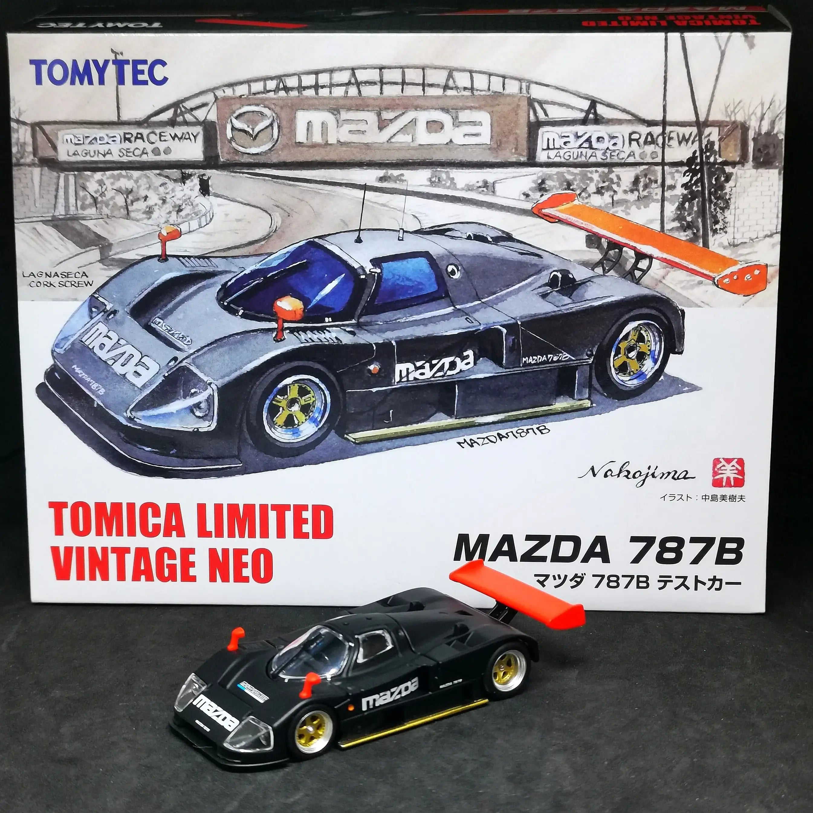 Tomica Limited Vintage Neo Mazda 787B Test Car – Mobile Garage HK