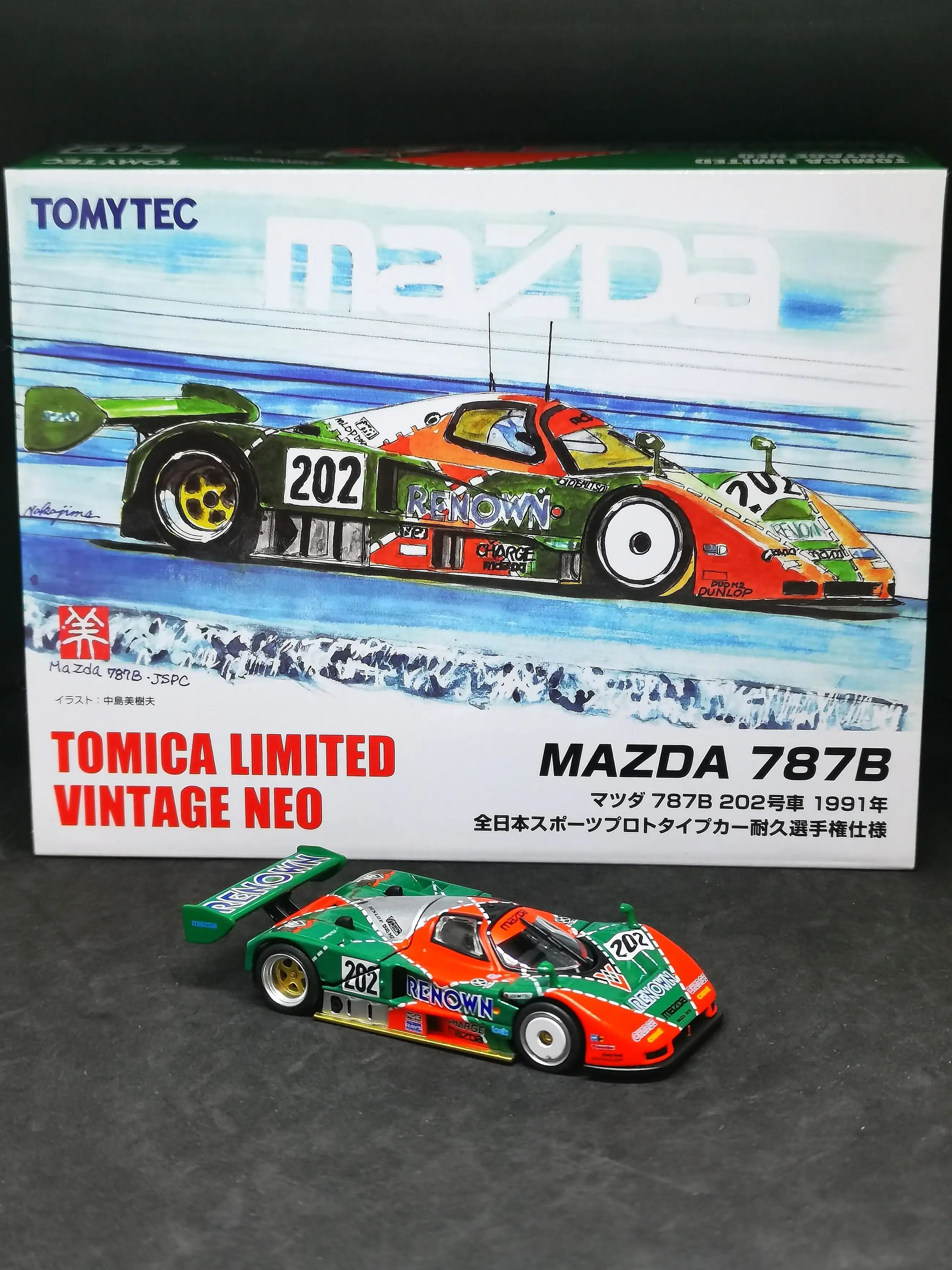 Tomica Limited Vintage Neo Mazda 787B No.202 – Mobile Garage HK