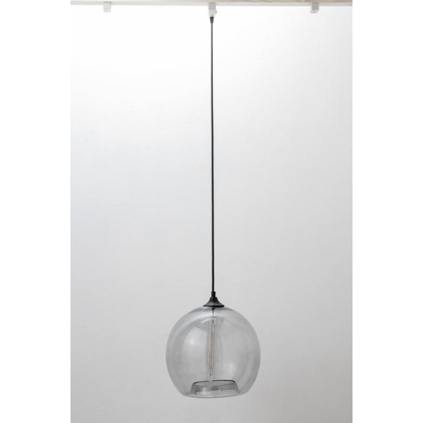 灯具セット】グレーグラスペンダントシェードラウンド ※電球なし ※LED