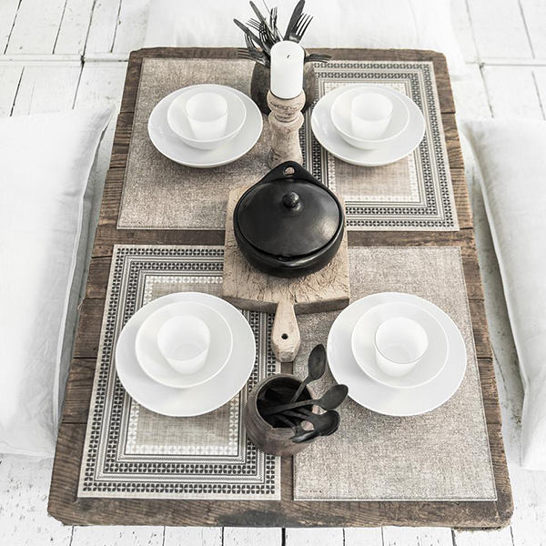 Beija Flor ベイジャフロール ランチョンマット プレイスマット Cross