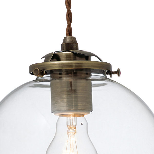 Orelia L オレリア L ガラスシェードペンダントライト 【電球別売り