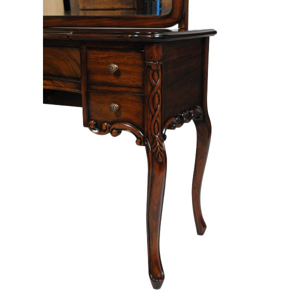 英国アンティークリプロダクト マホガニー アンティーク風 ドレッサー