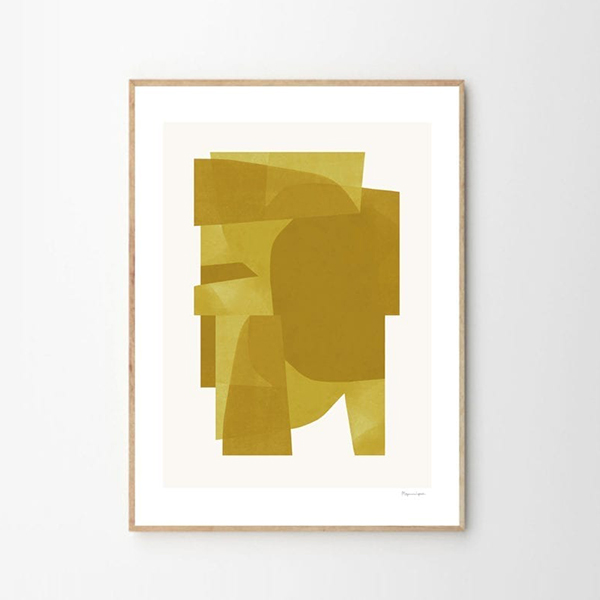 THE POSTER CLUB ザ・ポスタークラブ 北欧アートポスター Yellow