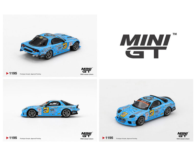 PREORDER* MINIGT 1:64 Mazda RX-7 RE-Amemiya 2025 D1GP in Blue