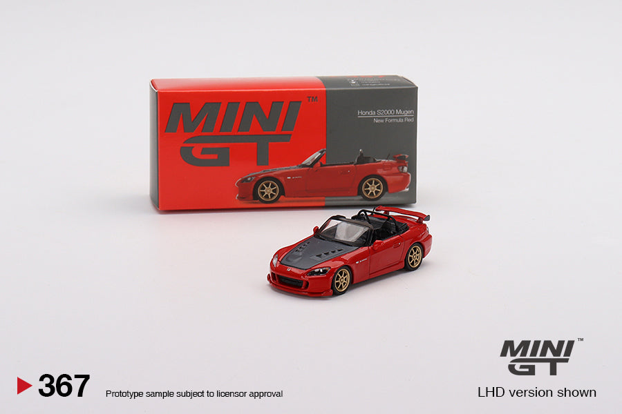 MINIGT 1:64 Honda S2000 (AP2) MUGEN in New Formula Red – Model