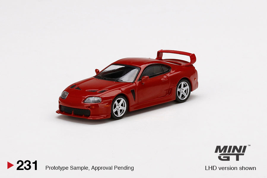 MINIGT 1:64 Toyota Supra TRD 3000GT in Renissance Red – Model Cars