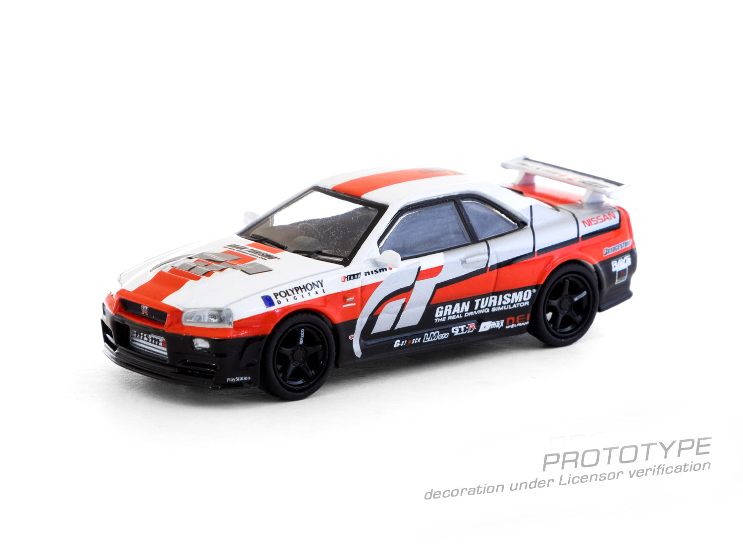 Tarmac Works 1:64 Nissan Skyline GT-R (R34) Z-Tune in Midnight