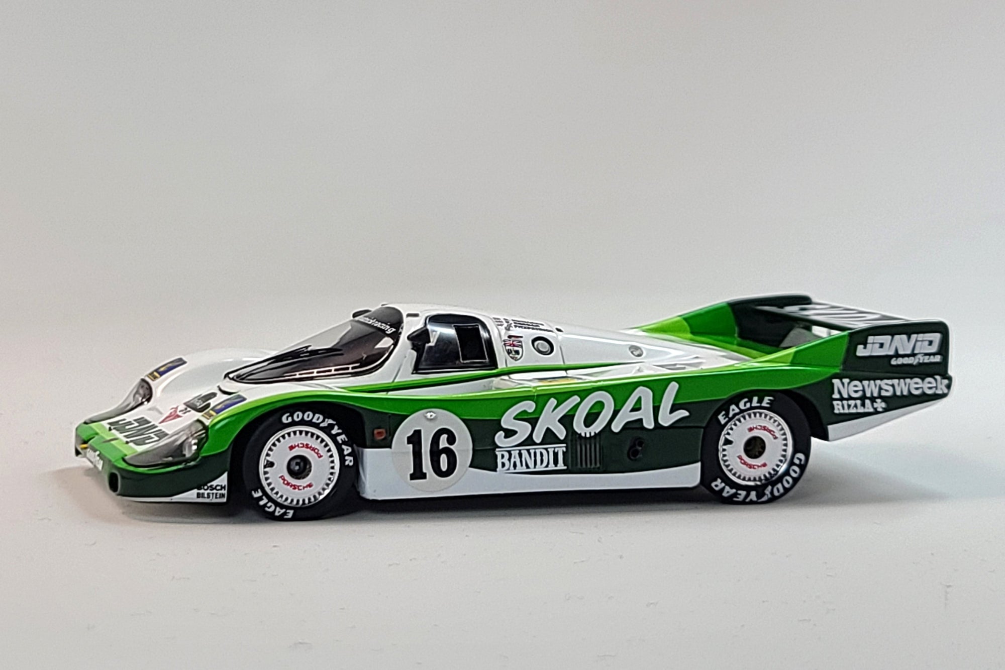 Porsche 956 (Team Fitzpatrick, 1983 Le Mans) | 1:43 Scale Car