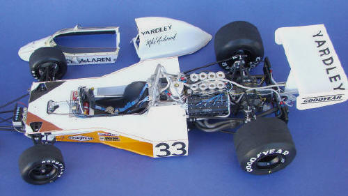Yardley McLaren M23 Tamiya 1/12 scale