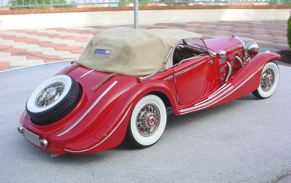 Pocher K74 1935 Mercedes 500K 1/8 scale