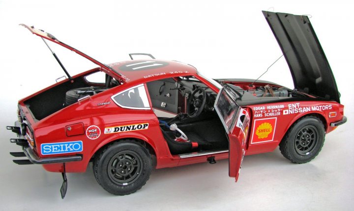Tamiya Datsun 240Z safari #12008 1/12 scale