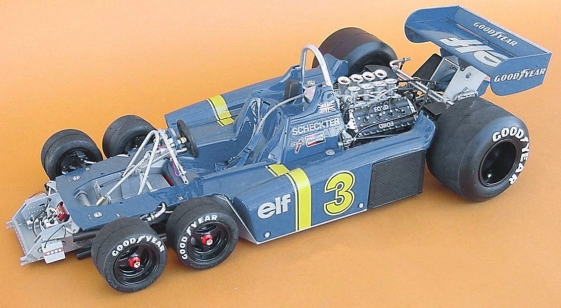 Tyrrell P34 six wheeler Tamiya 1/12 scale