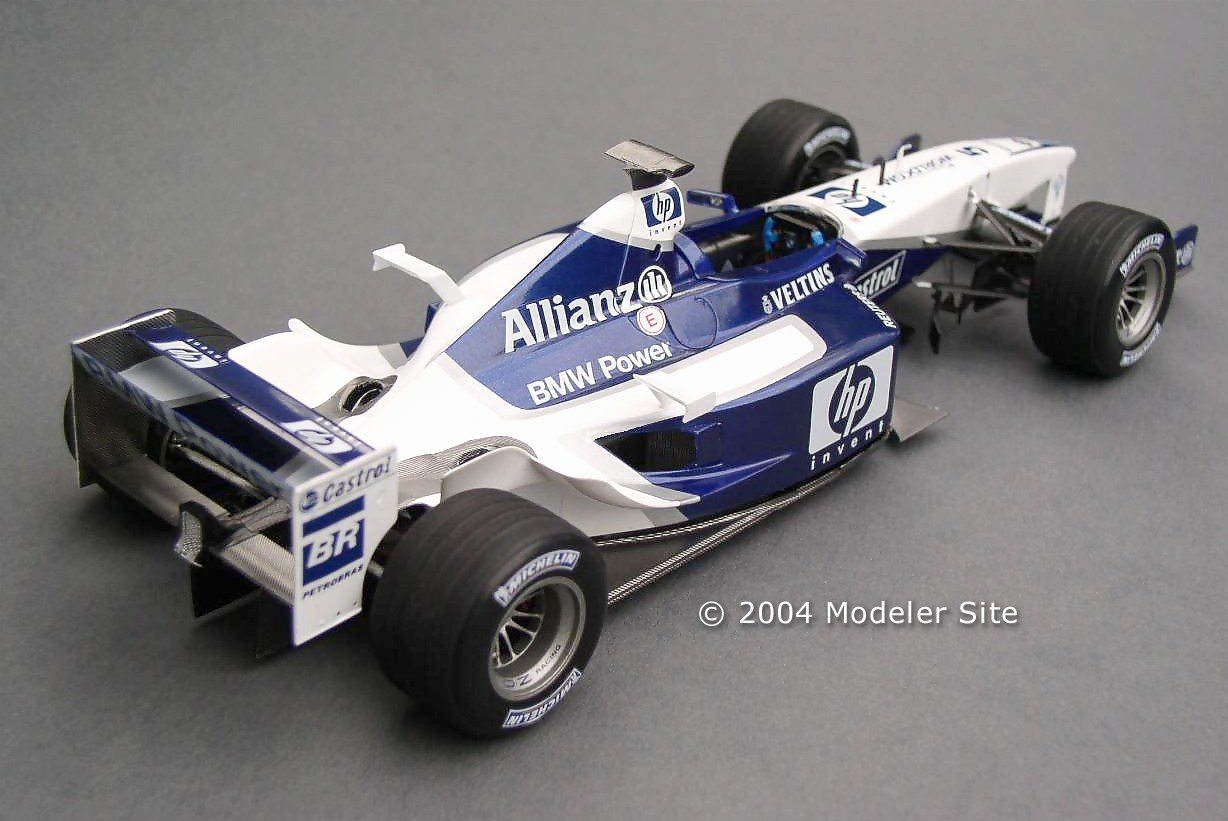 Featuring the Tamiya Williams BMW FW-24 1/20 scale - Free for PDF