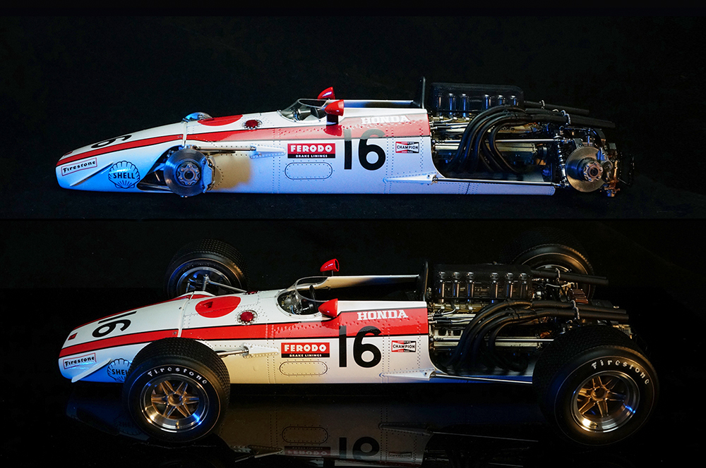 1/12scale HONDA RA301 built by Hosea Liminata