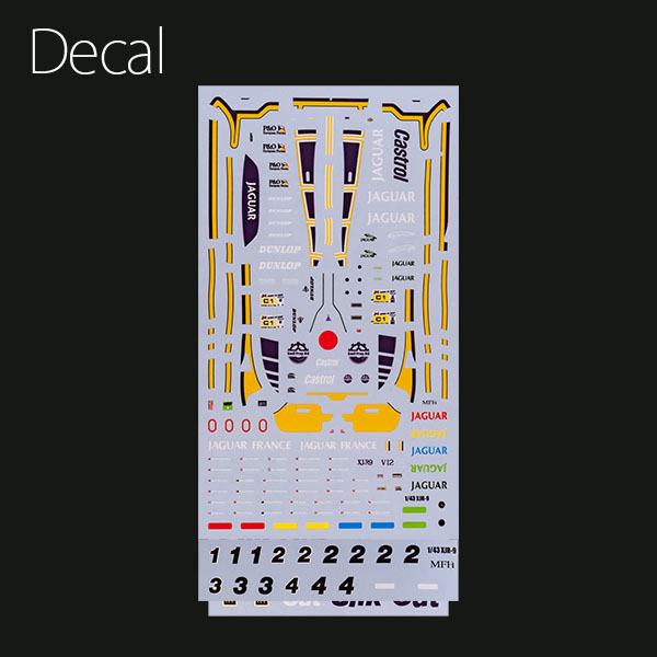 1/43scale Multi-Material Kit : XJR-9 LM