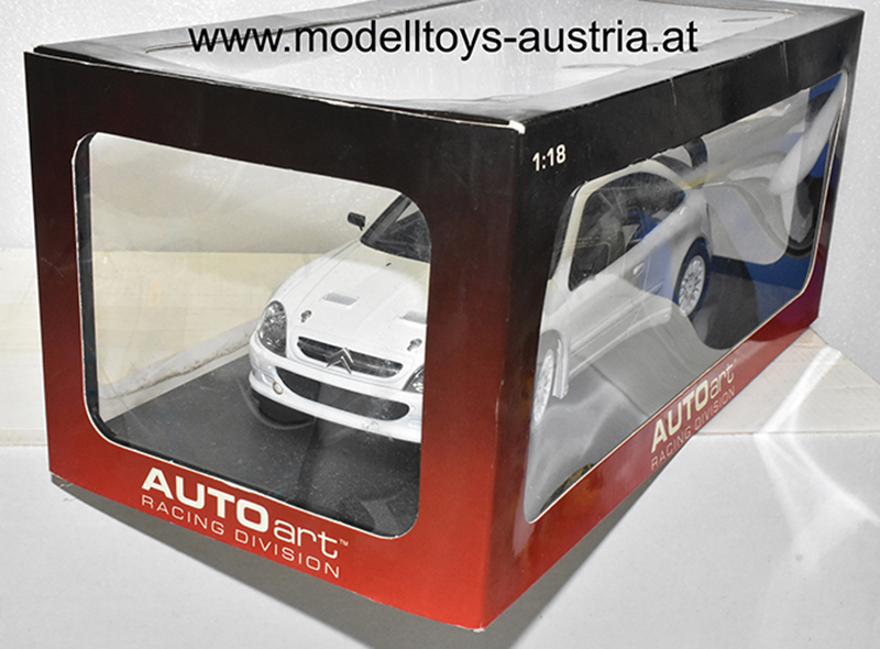 Citroen Xsara WRC 2004 PLAIN BODY Version white 1:18, Modelltoys
