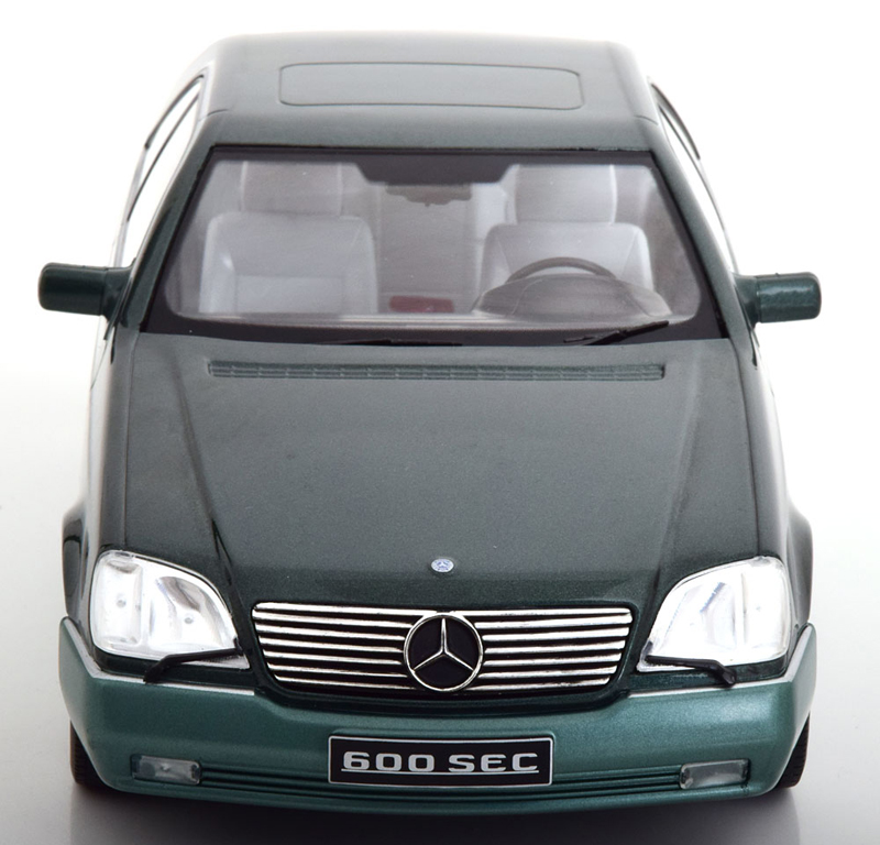 Mercedes Benz C140 Coupe 600 SEC 1992 green metallic 1:18