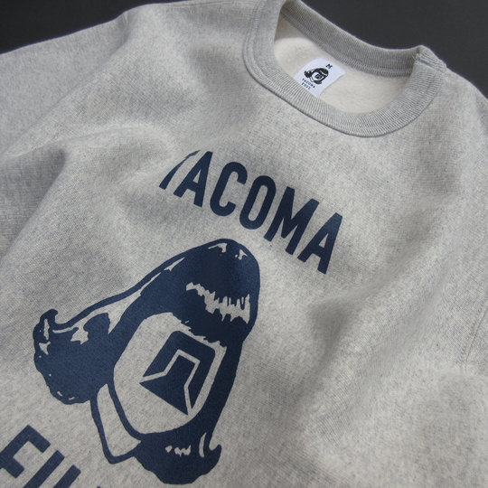 TACOMA FUJI RECORDS（タコマフジレコード）,LOGO MARK SWEAT OATMEAL