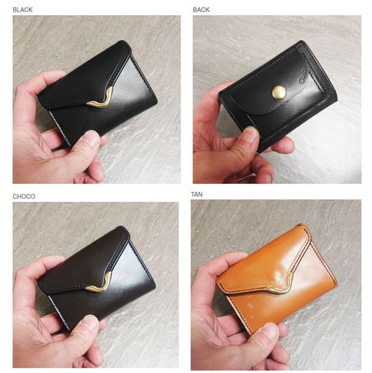 Cramp,UKブライドルレザー,UKブライドルレザー,フロント金具コンパクト