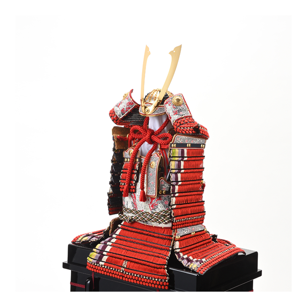 鎧飾り 一冑作 極上仕様 妻取威 1/2 – 株式会社真多呂