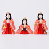 三人官女の並べ方と持ち物 – 真多呂人形博物館
