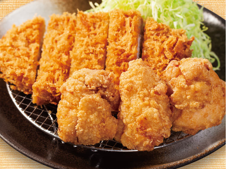 ロースかつ＆本格唐揚げ定食｜メニュー｜松のや