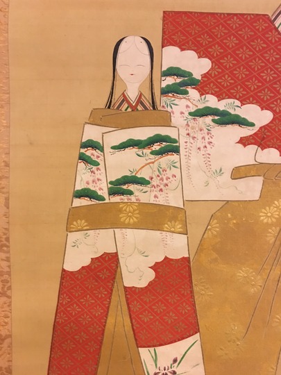 月岡雪鼎 立雛図｜古美術・掛け軸の販売・買取・鑑定-松本松栄堂