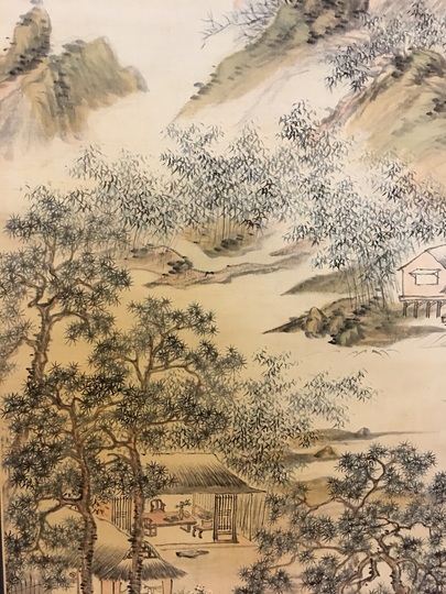 日根対山 仙源無尽之図｜古美術・掛け軸の販売・買取・鑑定-松本松栄堂