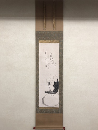 白隠慧鶴 隻手布袋図｜古美術・掛け軸の販売・買取・鑑定-松本松栄堂