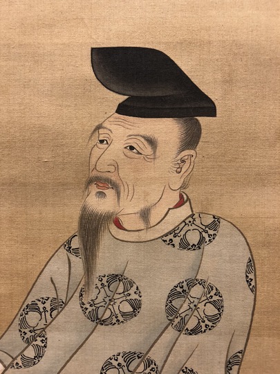 土佐光起 柿本人麿｜古美術・掛け軸の販売・買取・鑑定-松本松栄堂