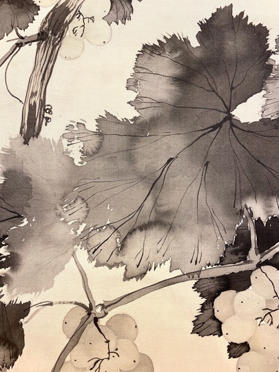 松林桂月 葡萄図｜古美術・掛け軸の販売・買取・鑑定-松本松栄堂